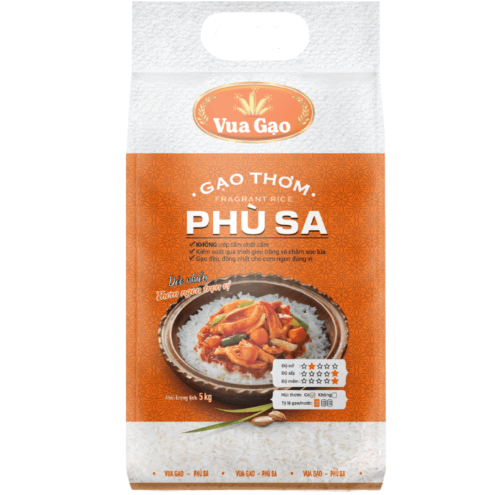 PHU SA FRAGRANT RICE 5KG BAG