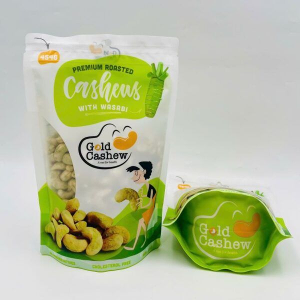 Wasabi Roasted White Cashews