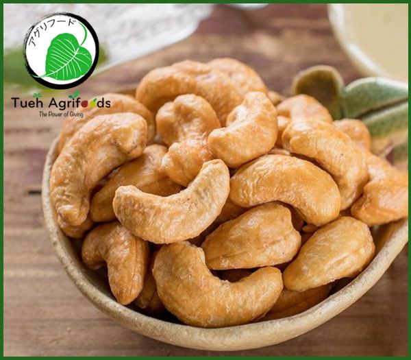 Honey roasted cashew nuts