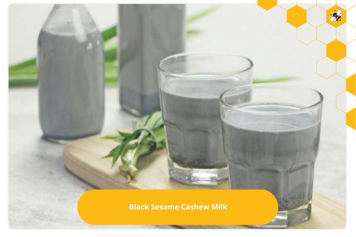 Black Sesame Cashew Milk