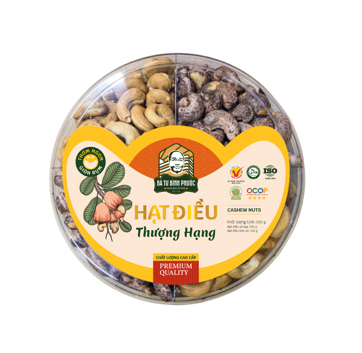 Ba Tu Binh Phuoc salted roasted cashews