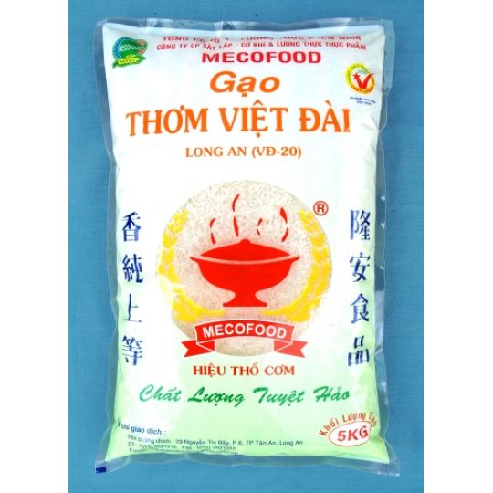 Characteristics of Viet Dai Long An rice