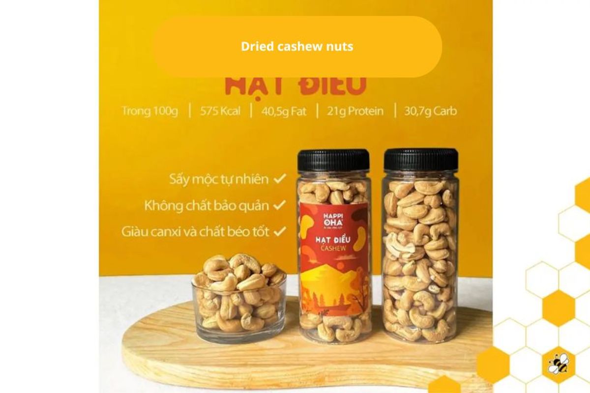 Dried cashew nuts