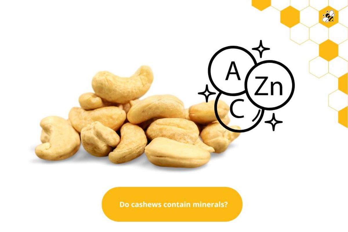 Do cashews contain minerals? 