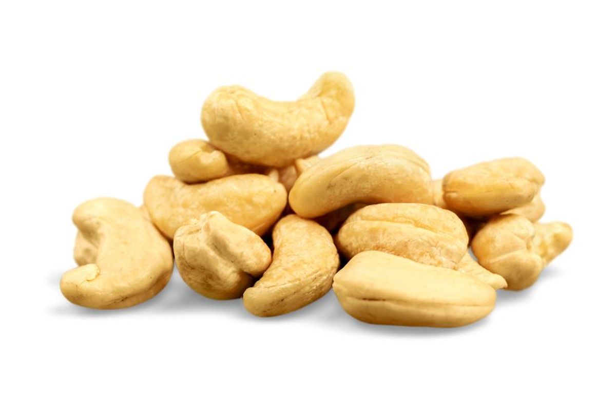 Cashew kernels from India