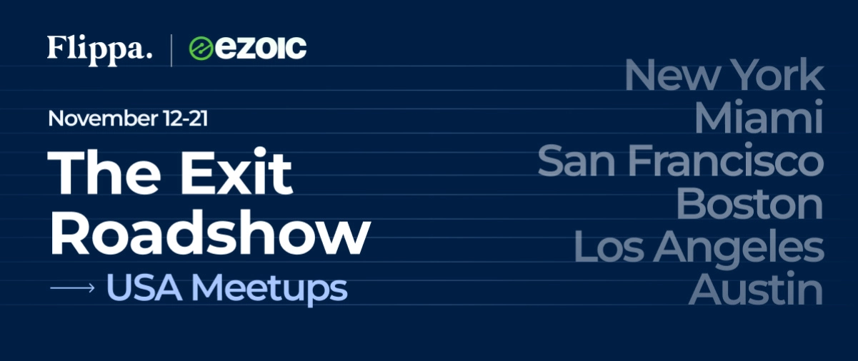 ezoic roadshow flippa