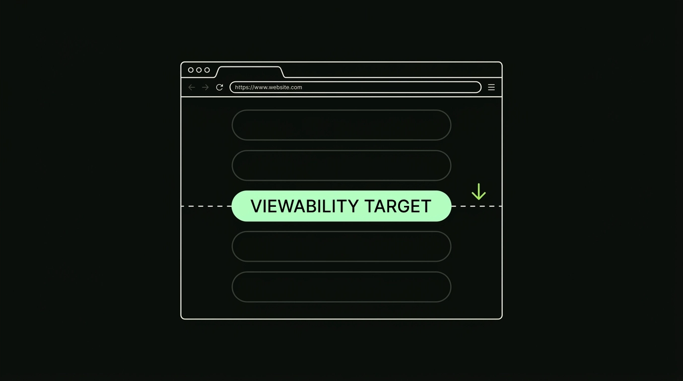 Ad viewability improvements led to CPM and revenue increases 