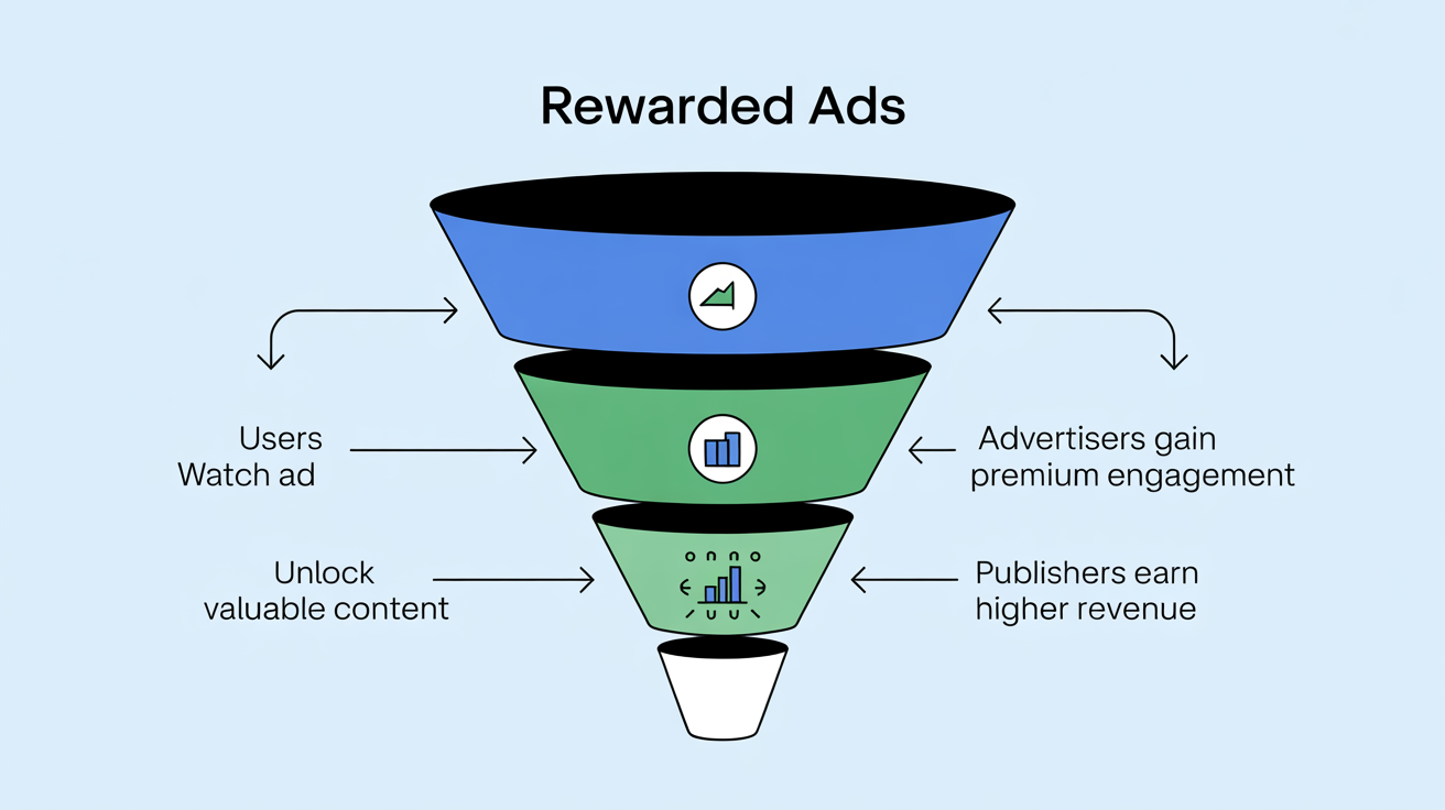 what are rewarded ads