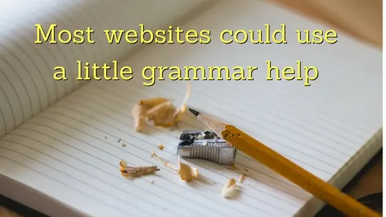 Grammar Help For Online Publishers & Website Owners