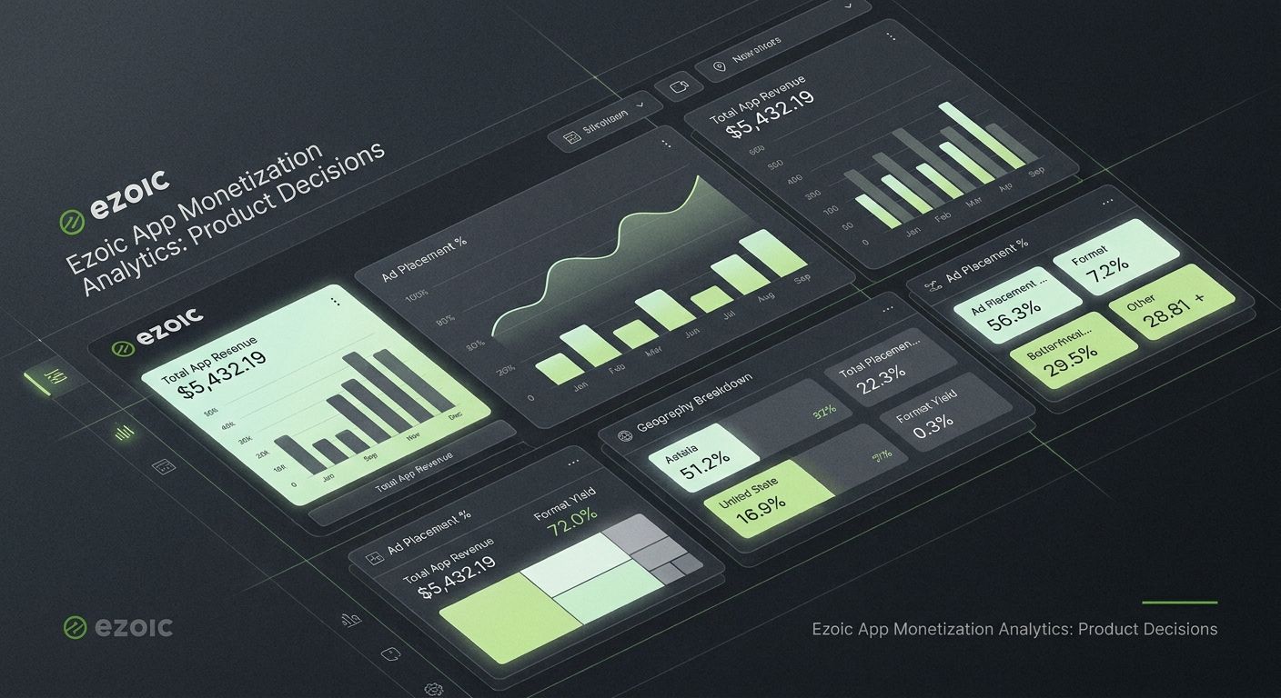 Reporting tied to product decisions