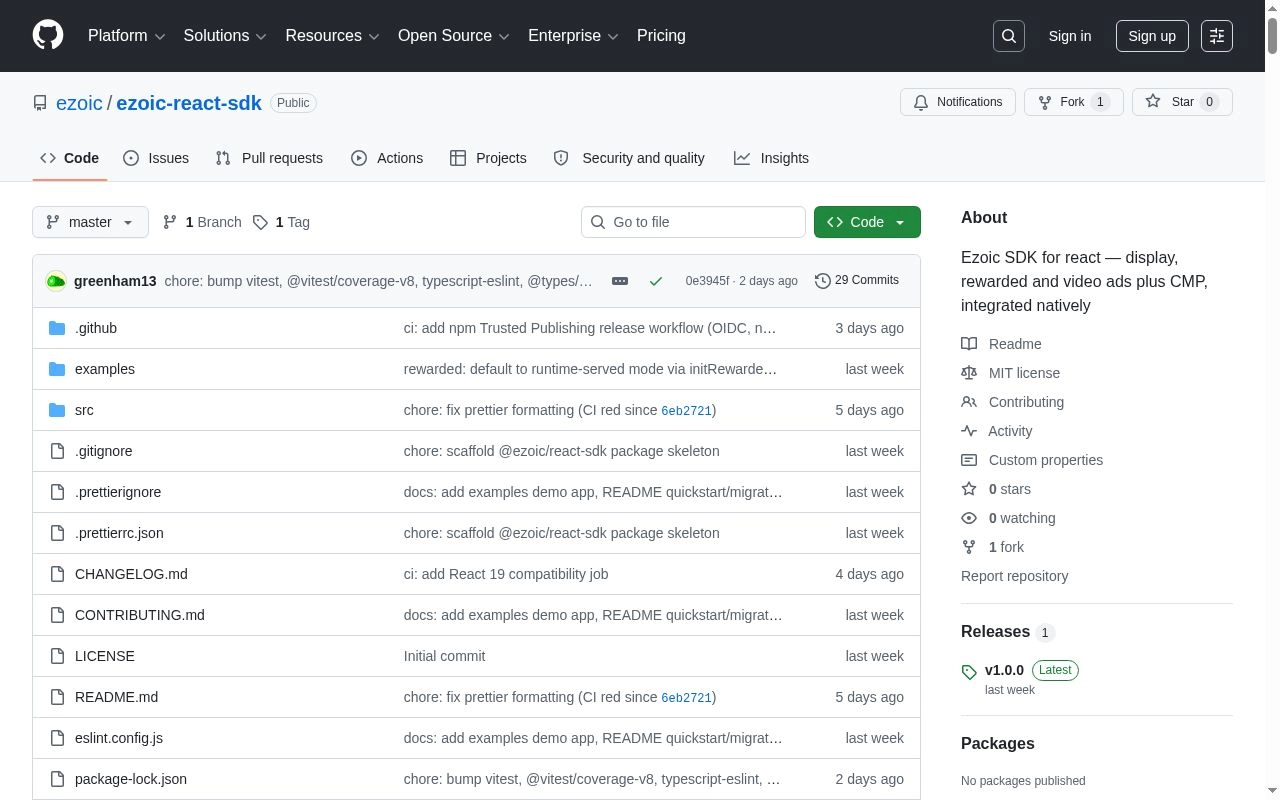 Ezoic Open-Sources Framework SDKs for React, Vue, and Angular