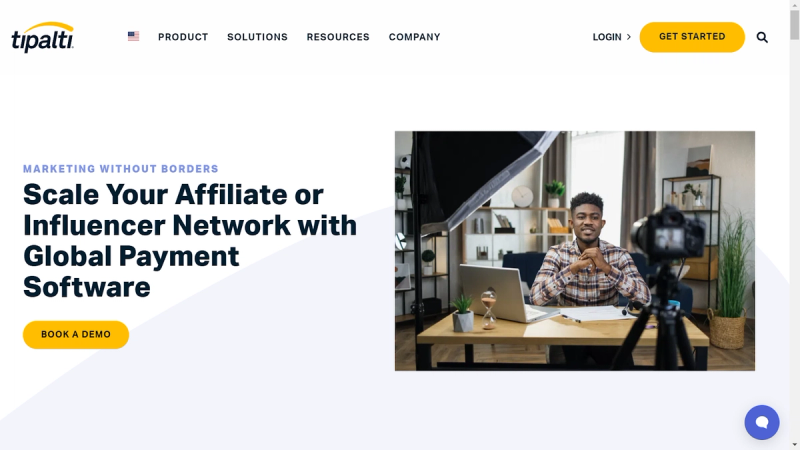Screenshot from Tipalti website.