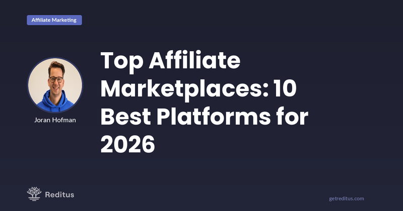 Top Affiliate Marketplaces: B2B SaaS Edition 2026