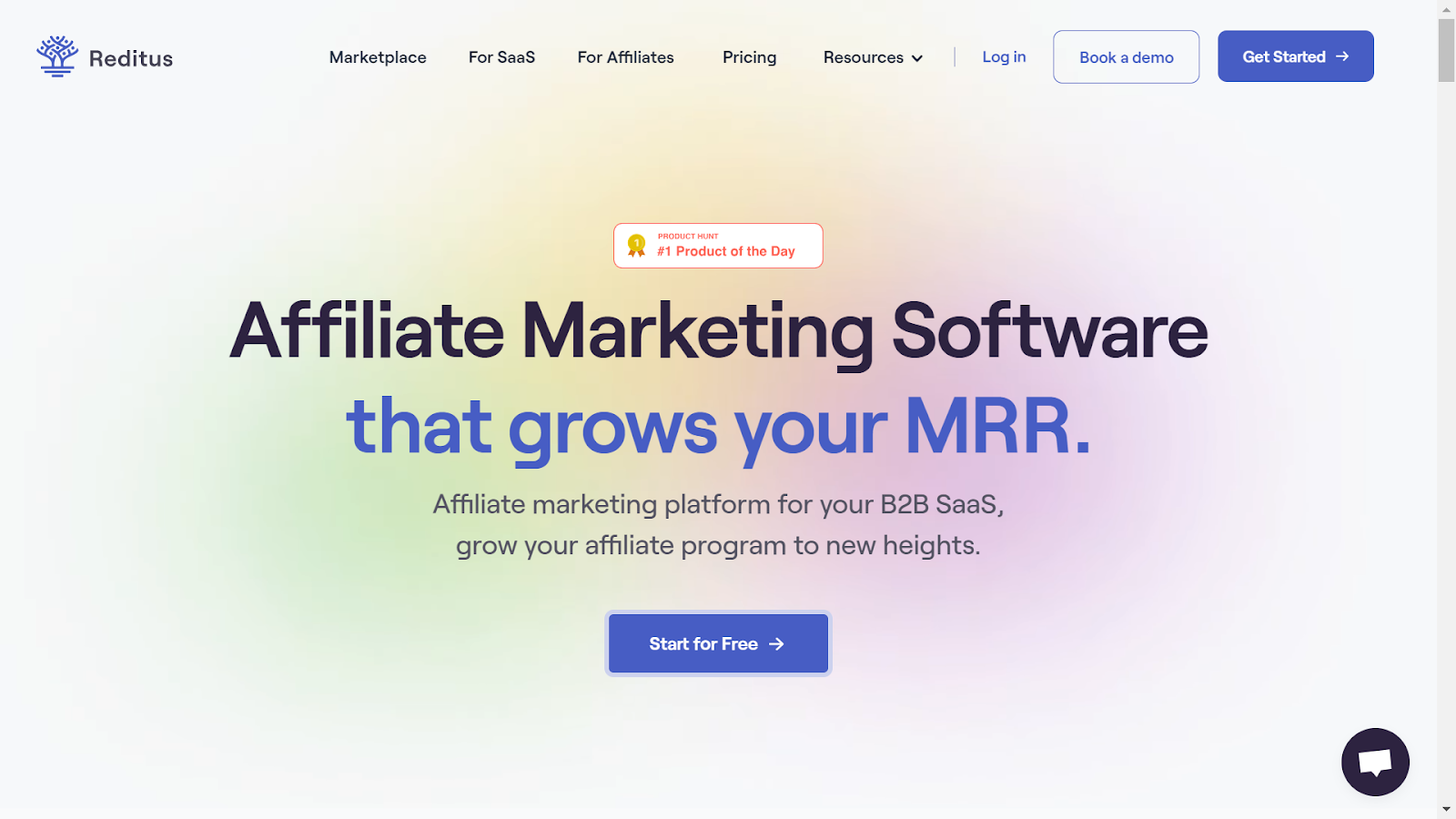 Screenshot from Reditus website.