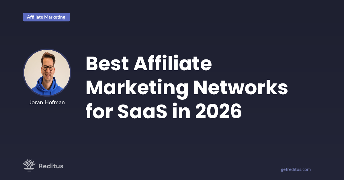 Best Affiliate Marketing Networks (2026 edition)