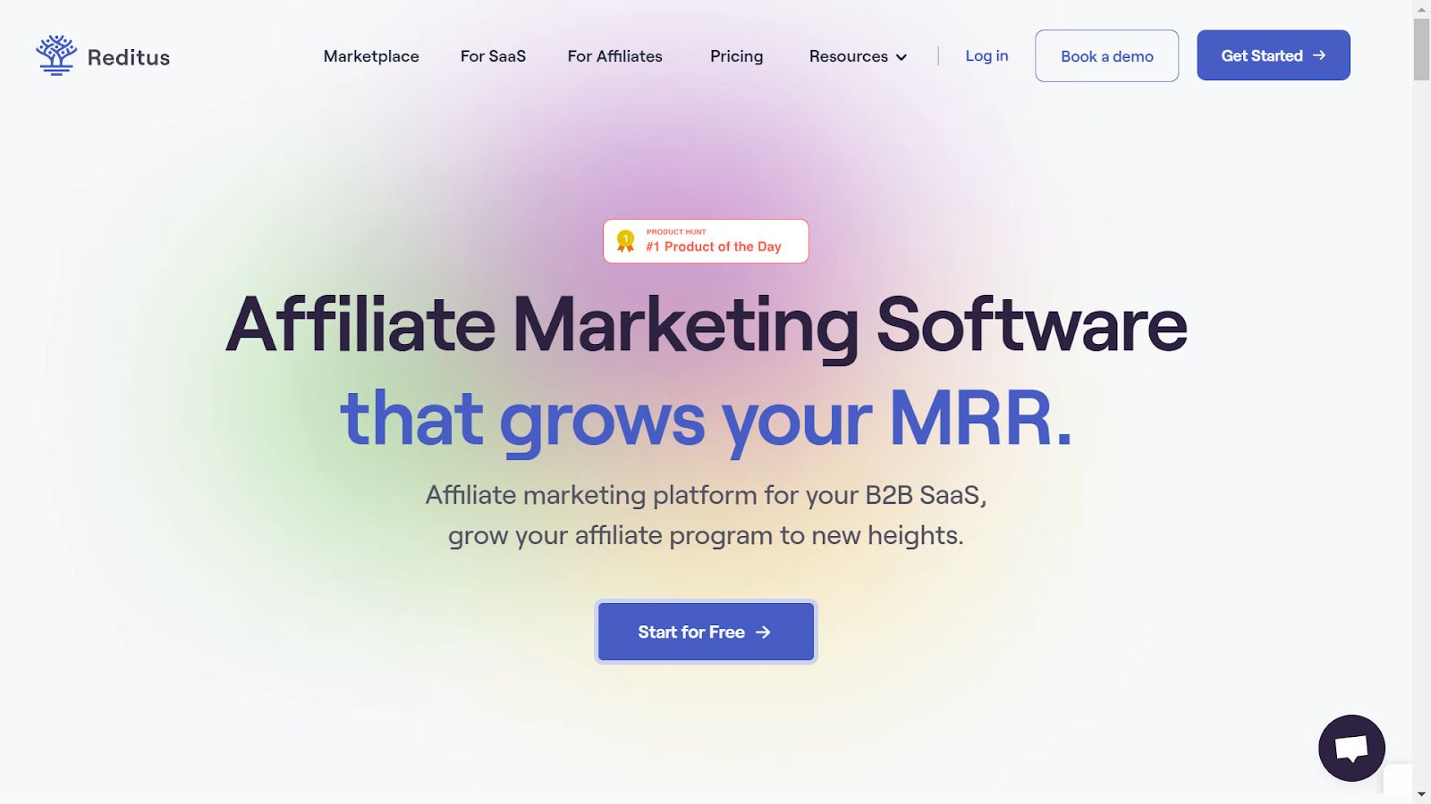 Screenshot from Reditus website.