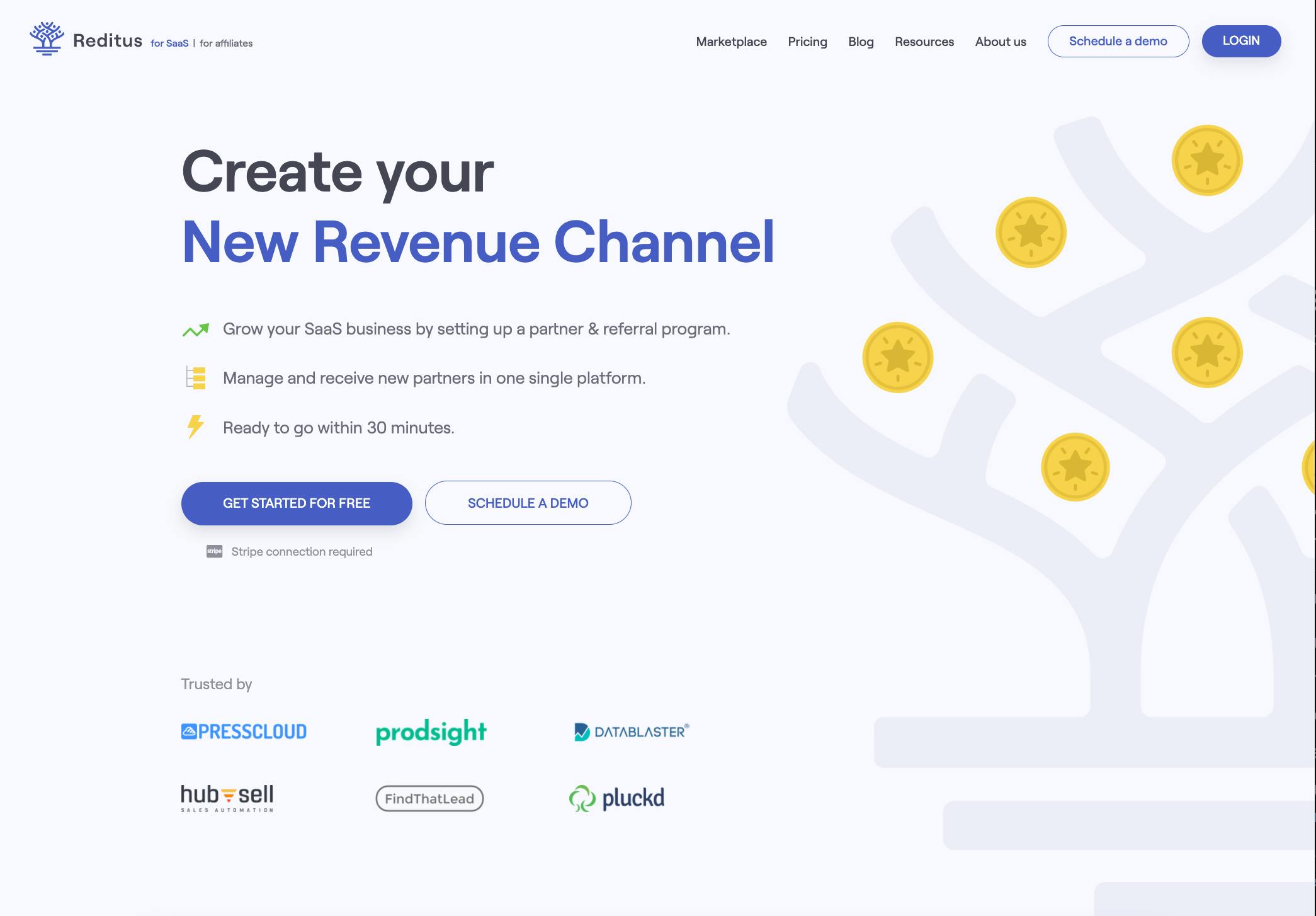 Grow Your SaaS using Reditus