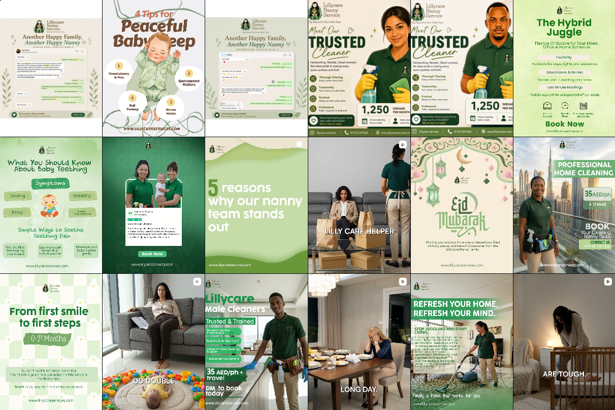 Instagram-grid-Nanny-service