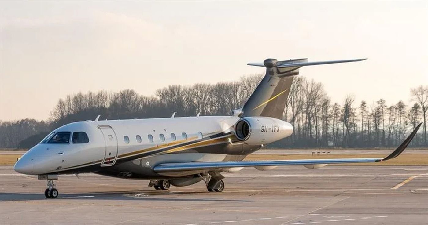 Embraer Praetor 600 — private jet charter in Madrid and Marbella · photo 1