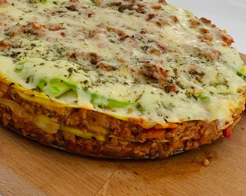 Una lasaña de calabacín para que tus hijos coman verduras por fin!