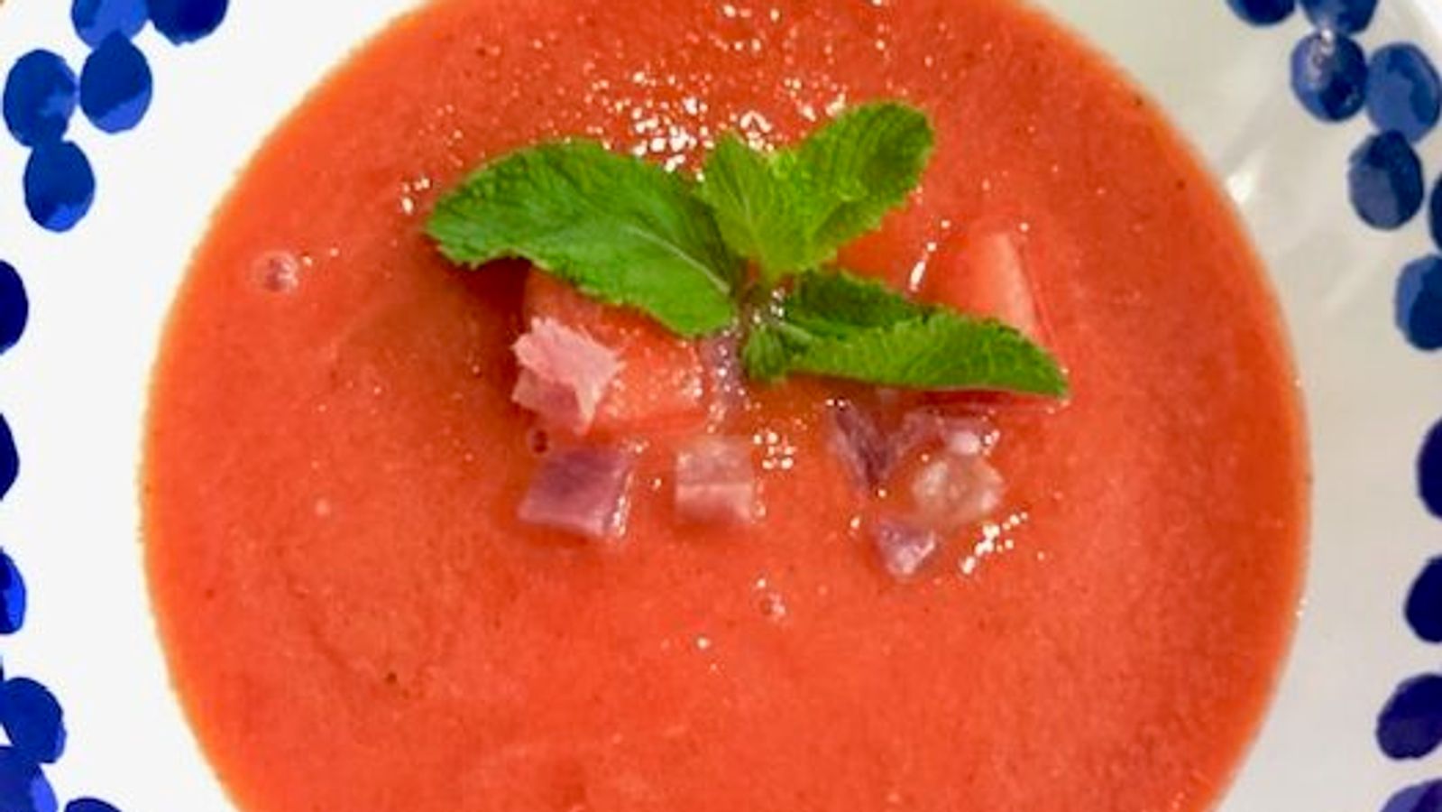Un gazpacho fresquito para empezar el veranito