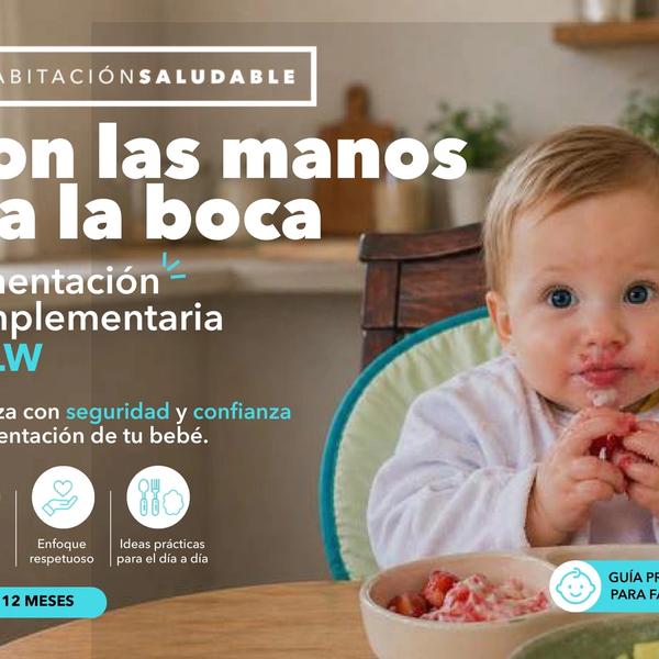 Con las manos y a la boca. Alimentación Complementaria y BLW (libro físico)