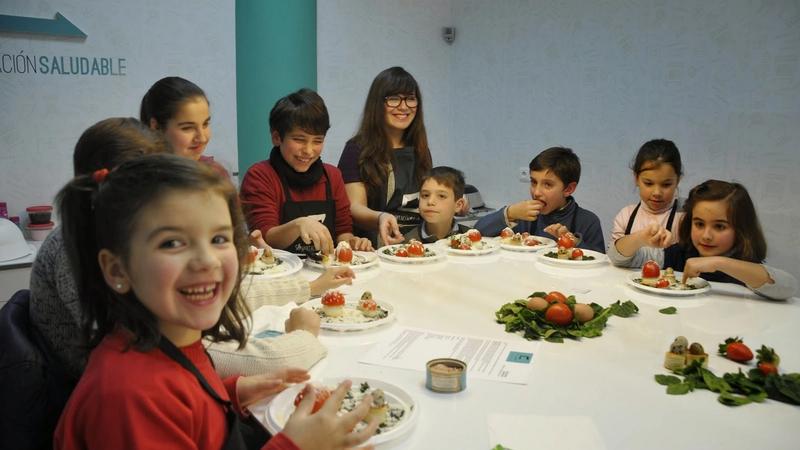 Así fue el Taller de Pequeños Chefs del 12 de febrero