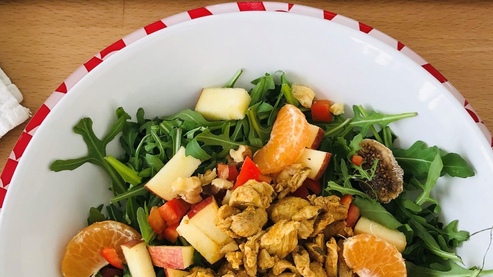 En un pis pás, ensalada con la que fliparás