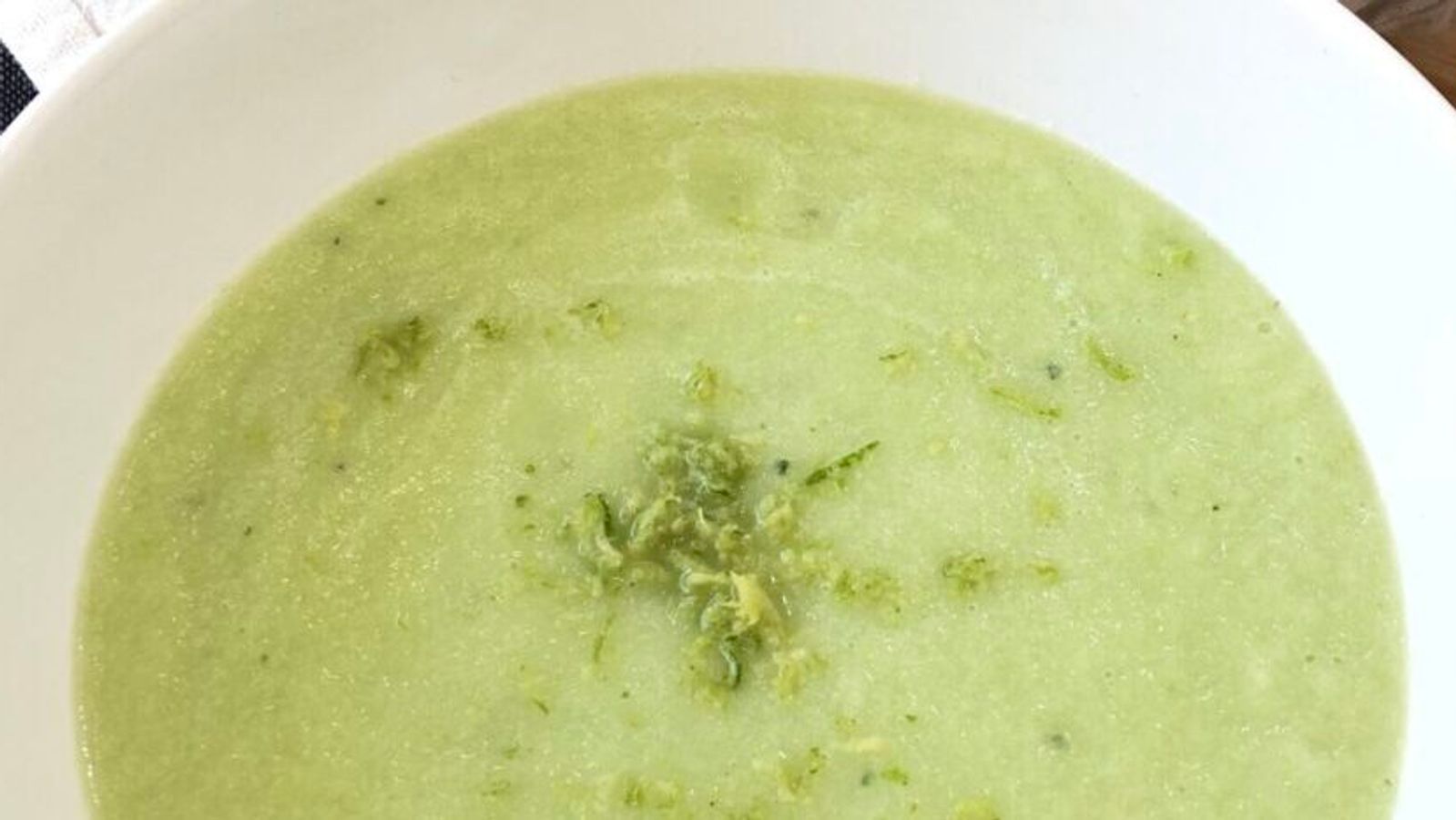 Gazpacho diferente con sabor nada corriente