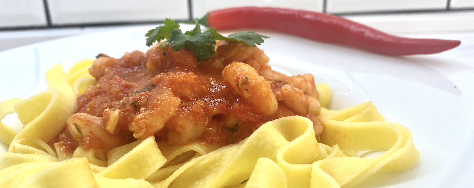 Un plato de pasta para los amantes del picante