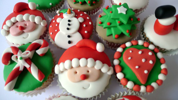 Taller de cupcakes de navidad