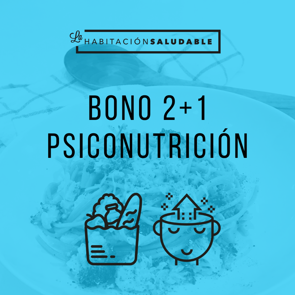 Bono 2+1 sesiones · Psiconutrición