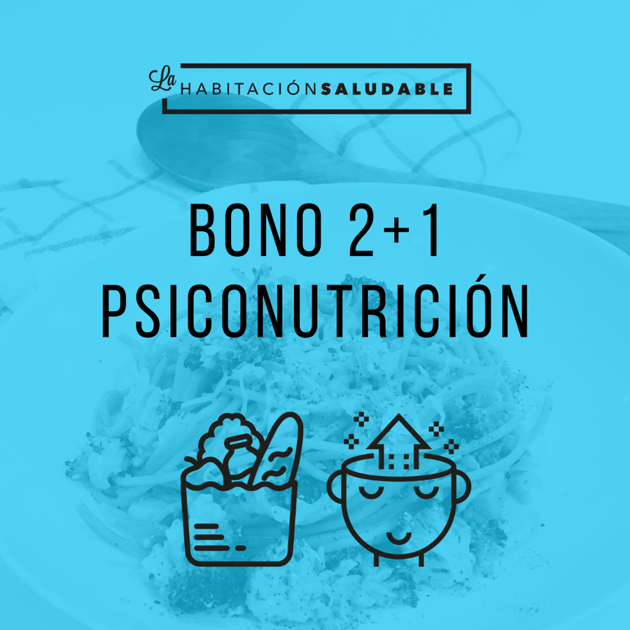 Bono 2+1 sesiones · Psiconutrición