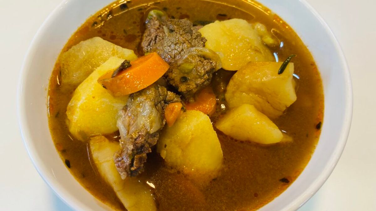 Papas guisadas con carne
