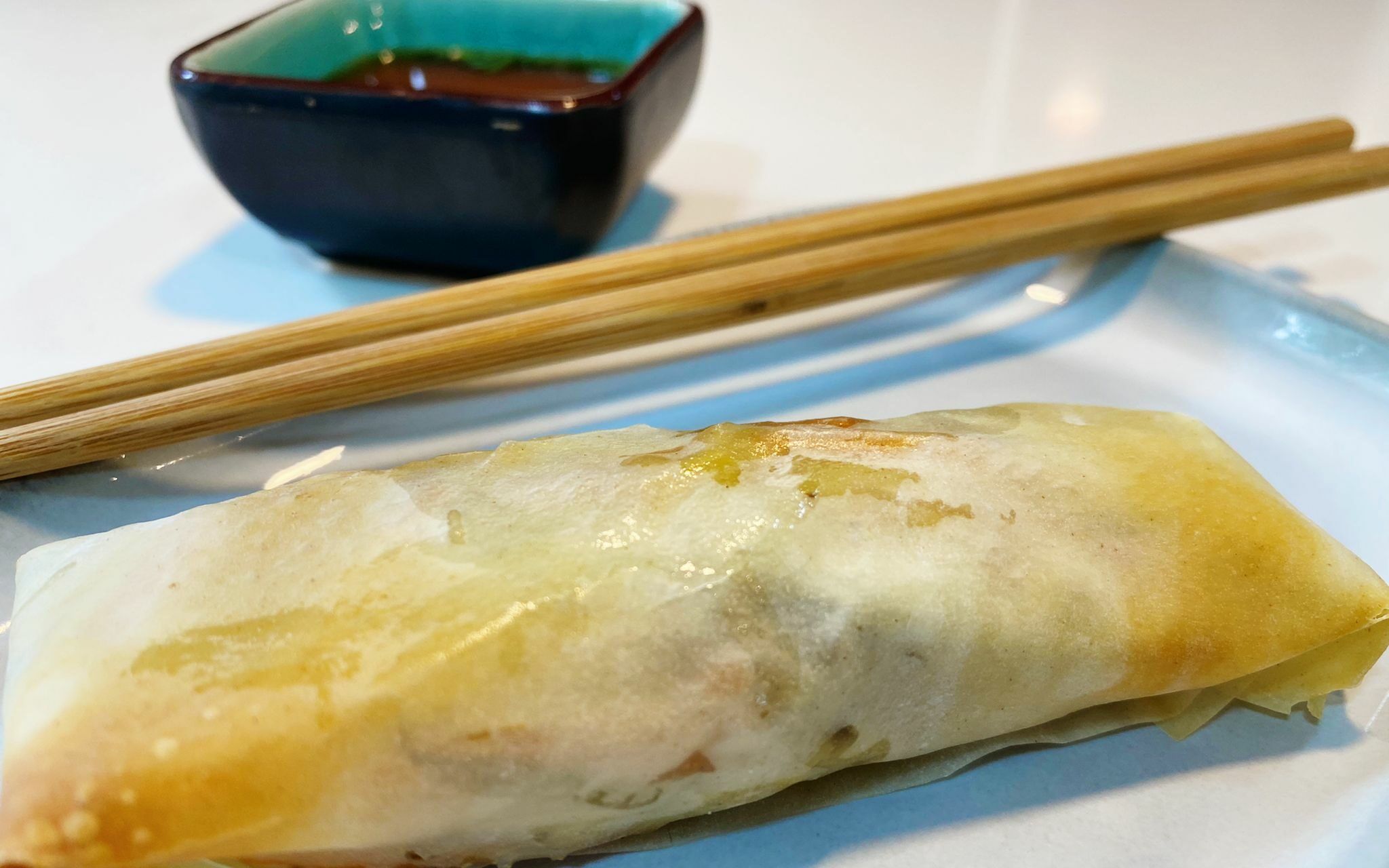 ¡Rollitos de primavera al horno!