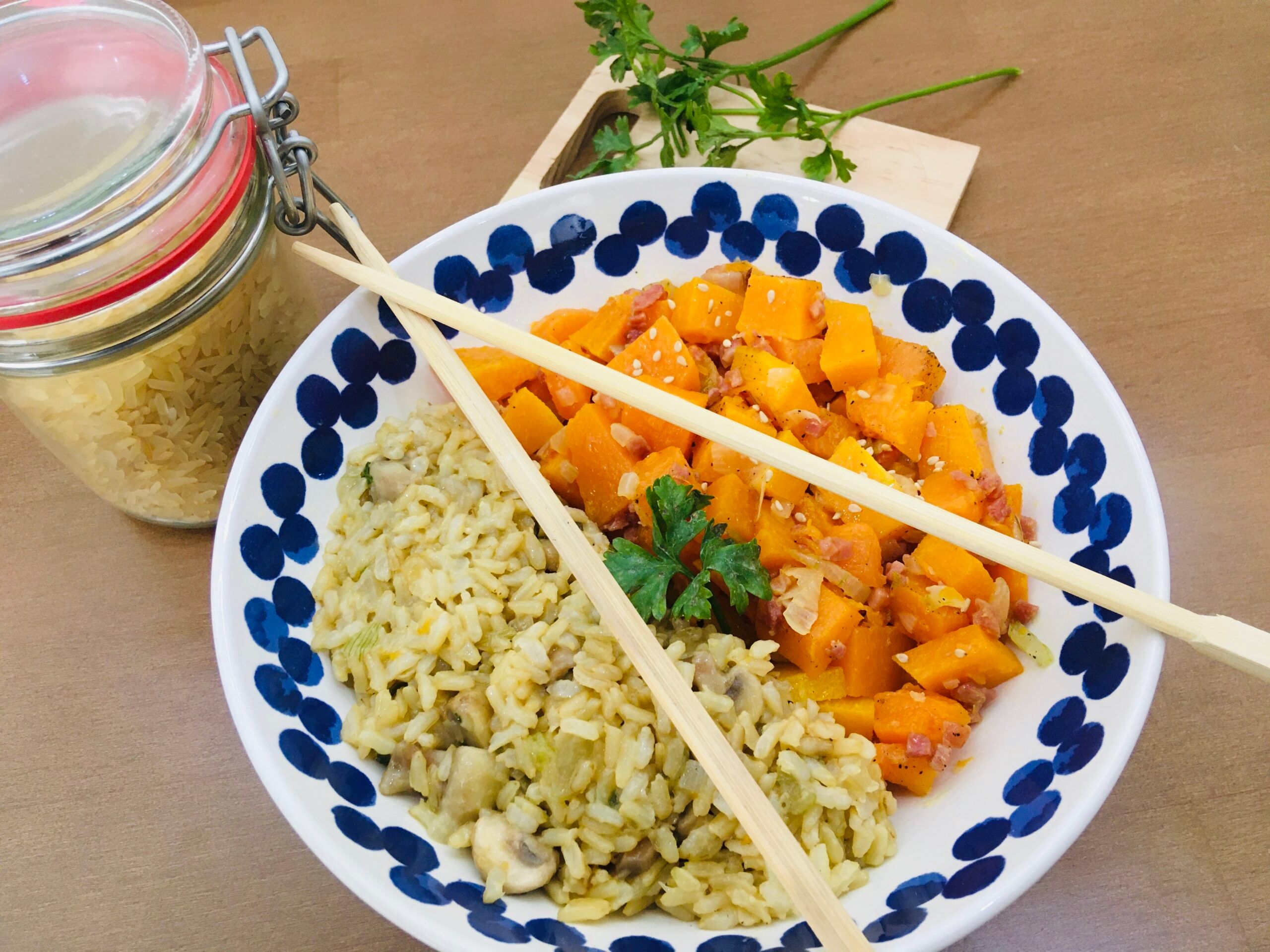 ¿Truco o trato? Arroz con calabaza