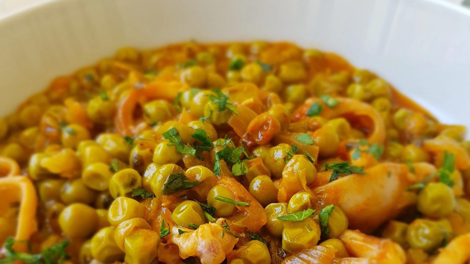Estofado de calamares