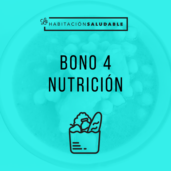 Bono 4 sesiones · Nutricionista
