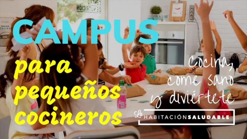 CAMPUS de VERANO para Pequeños Cocineros