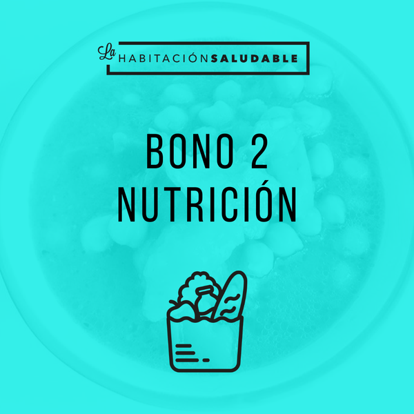 Bono 2 sesiones · Nutricionista
