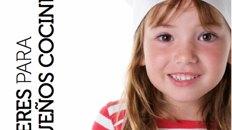 Talleres de cocina para niños en abril