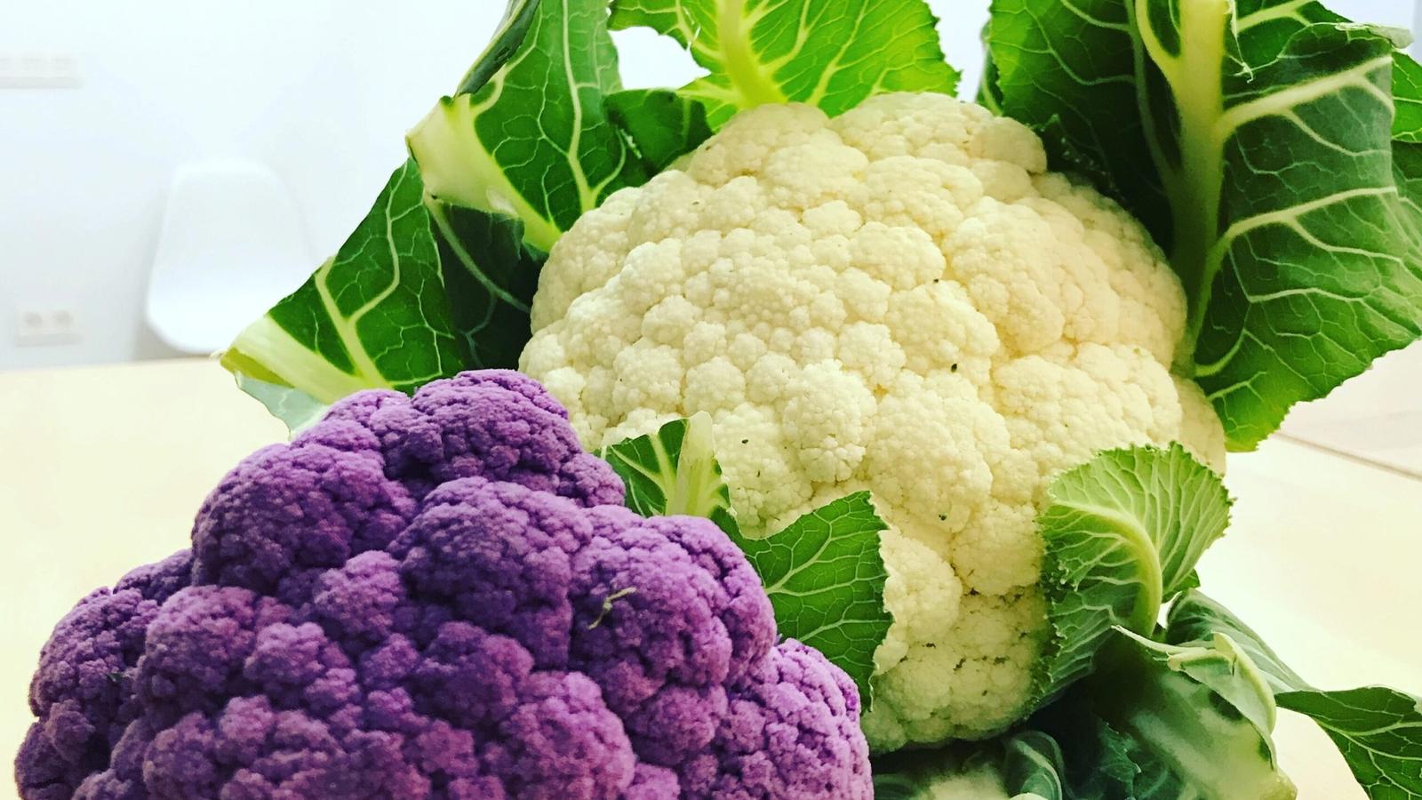 La coliflor, su mejor momento es cuando hace frío