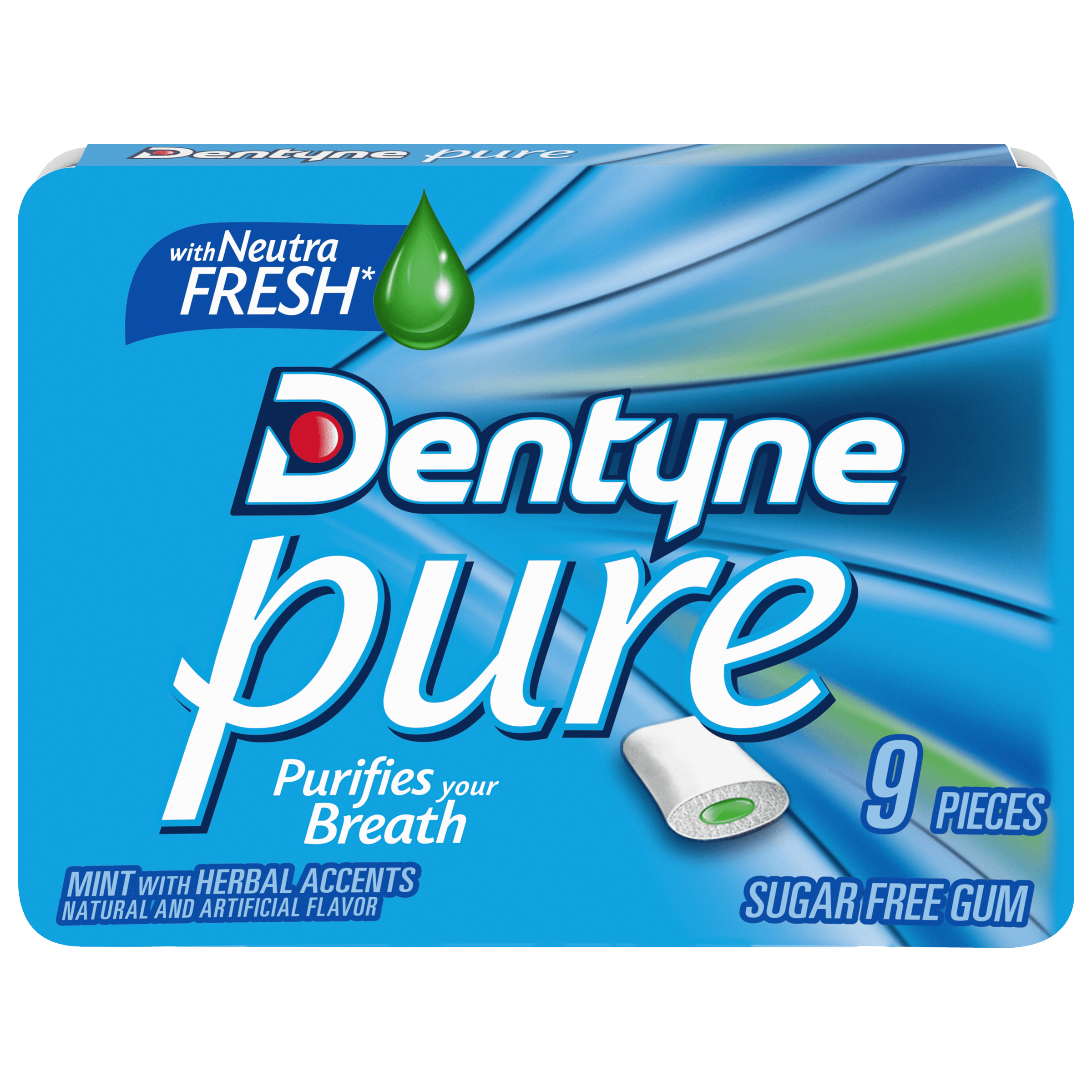 Dentyne Pure Mint with Herbal Accents Blister Pack
