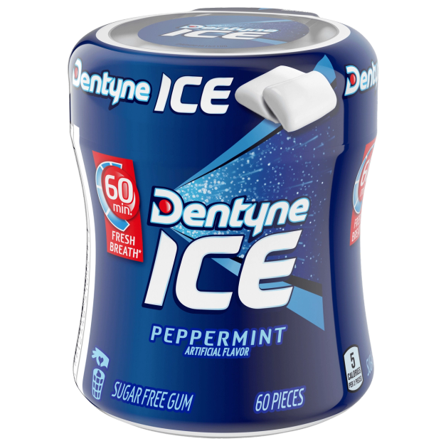 Dentyne Ice Peppermint (60ct Bottle) Dentyne US
