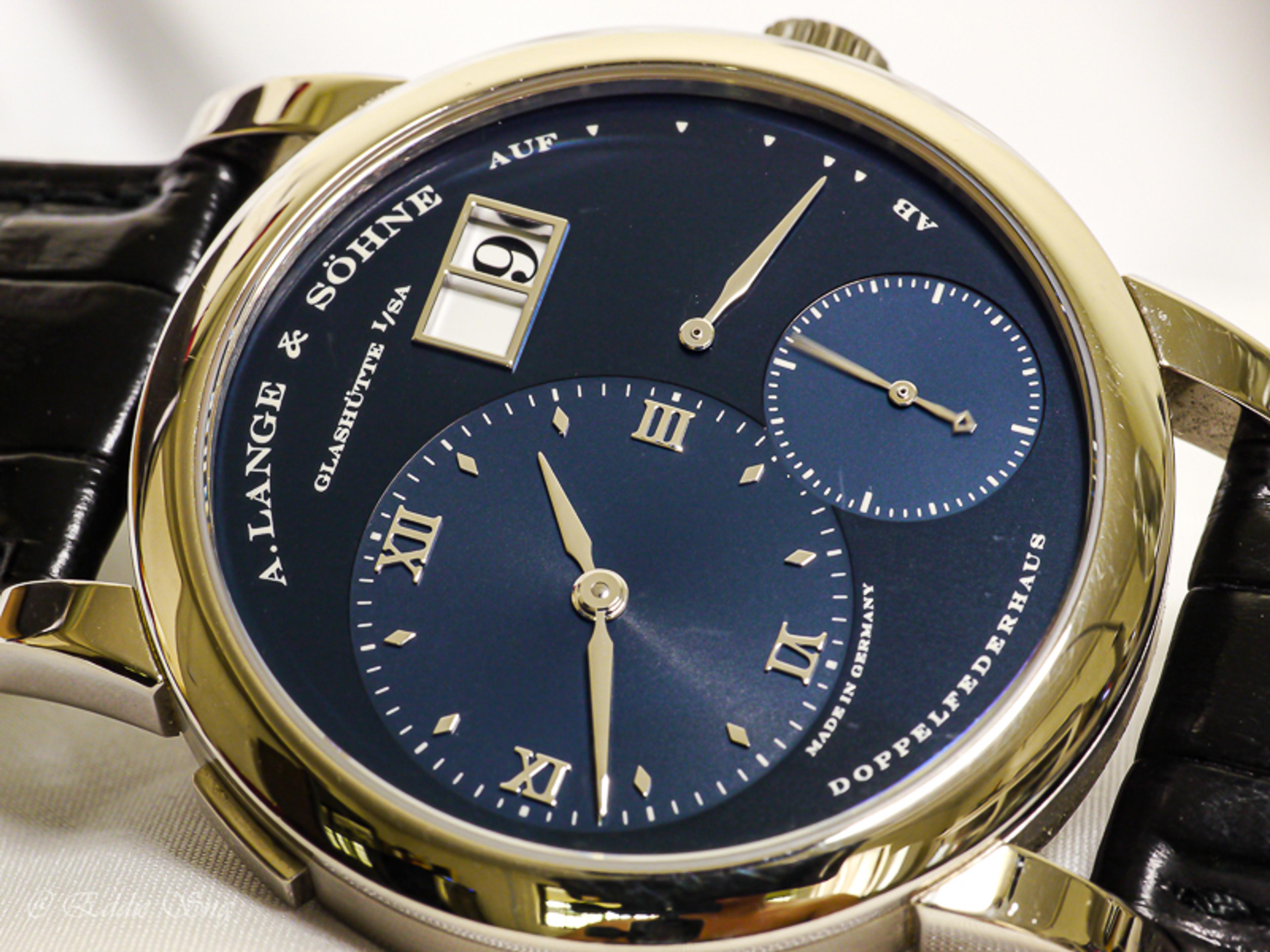 Legacy image from Watches I Have Come Across - Lange 1 Blue