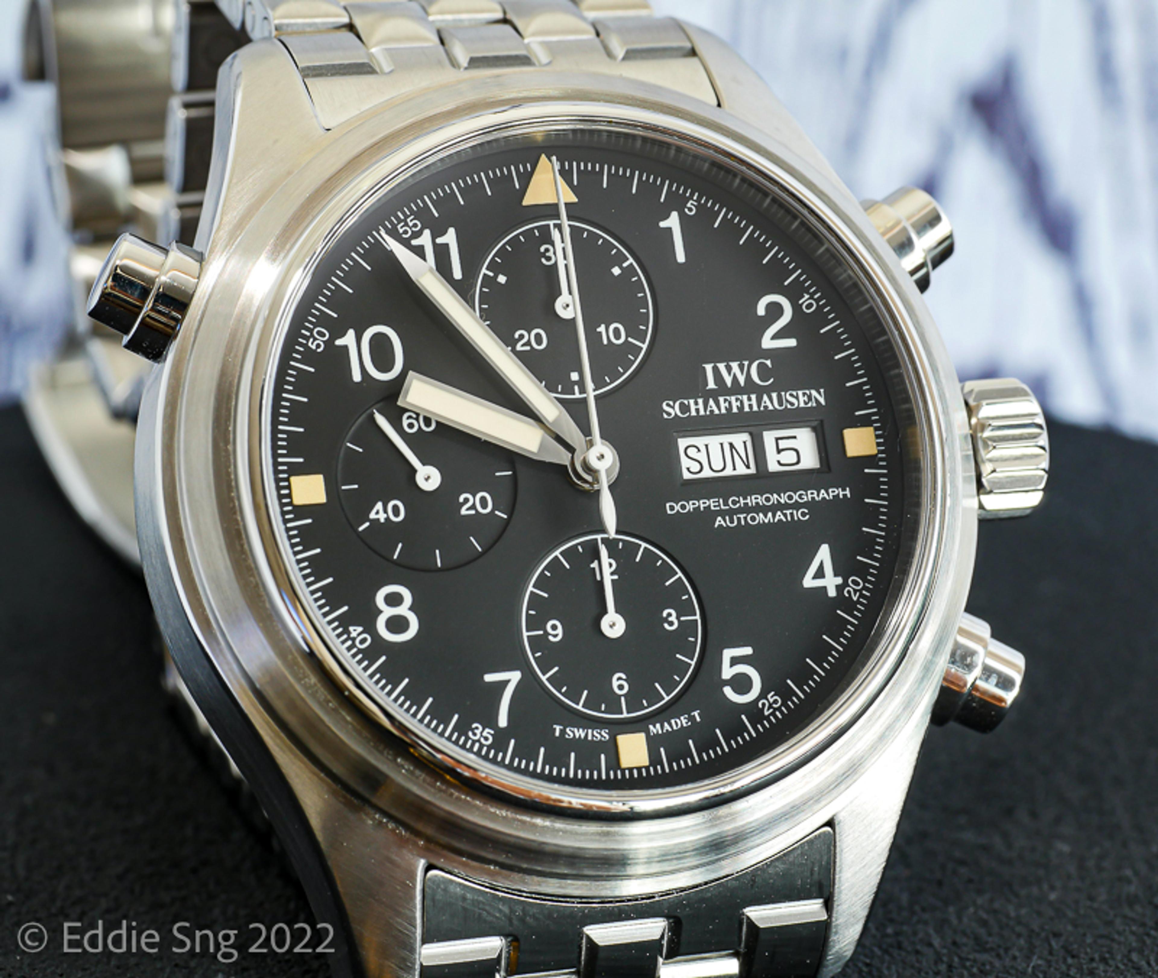Legacy image from IWC Flieger Doppelchronograph Ref 3713