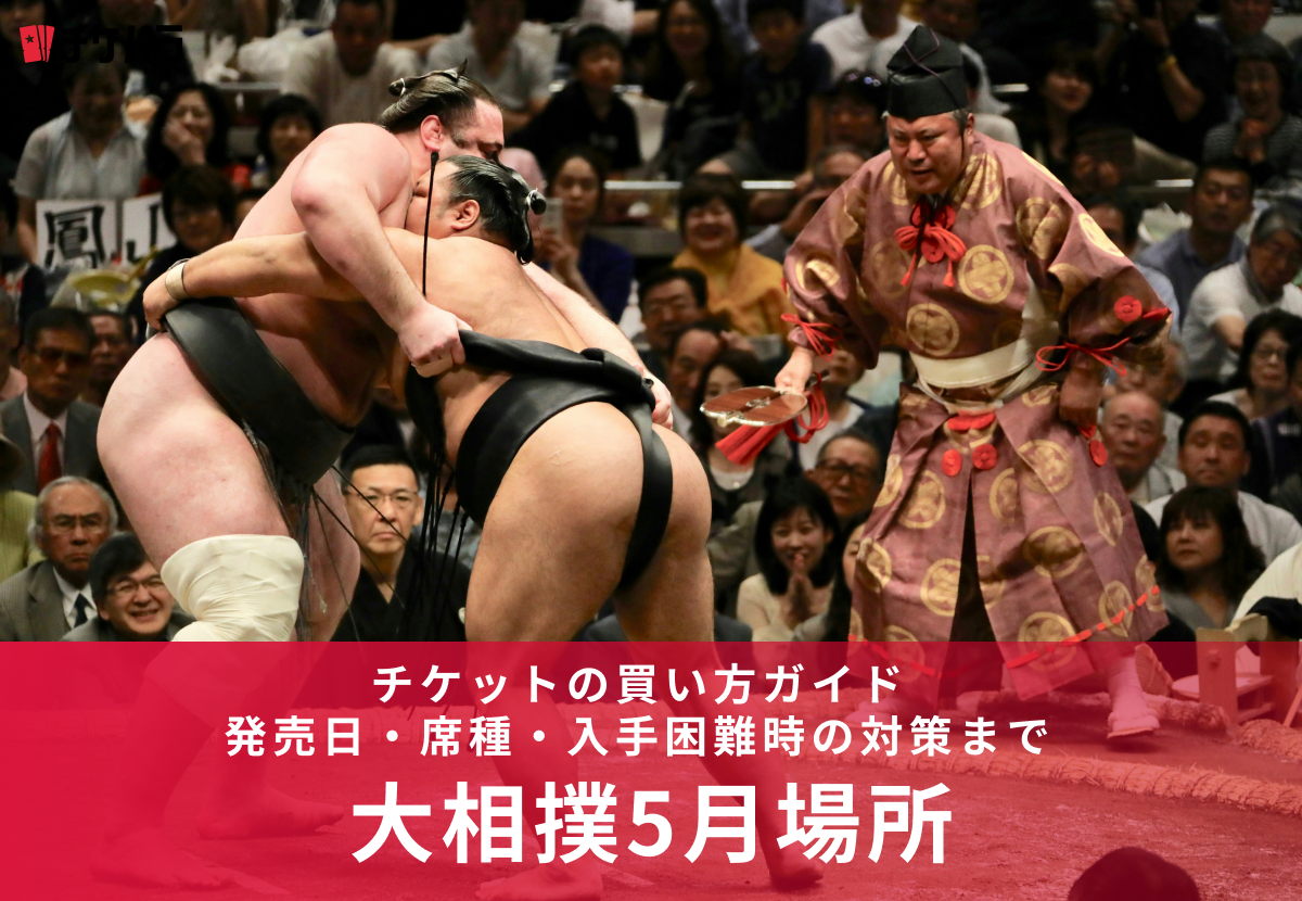 大相撲5月場所チケットの買い方ガイド｜発売日・席種・入手困難時の対策まで