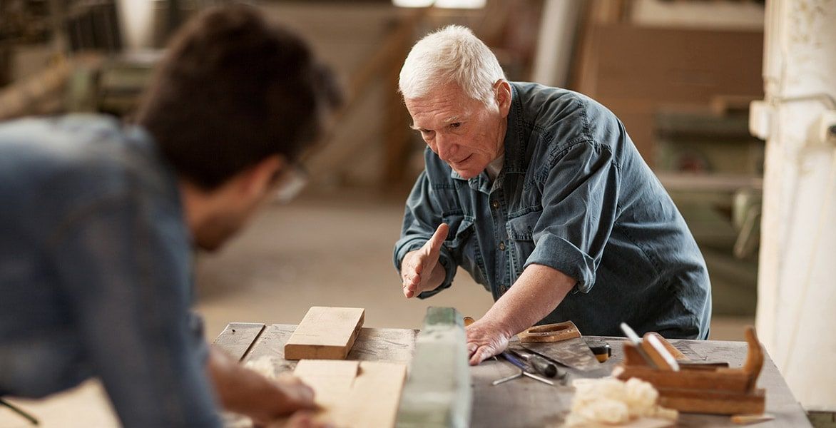 In retirement image