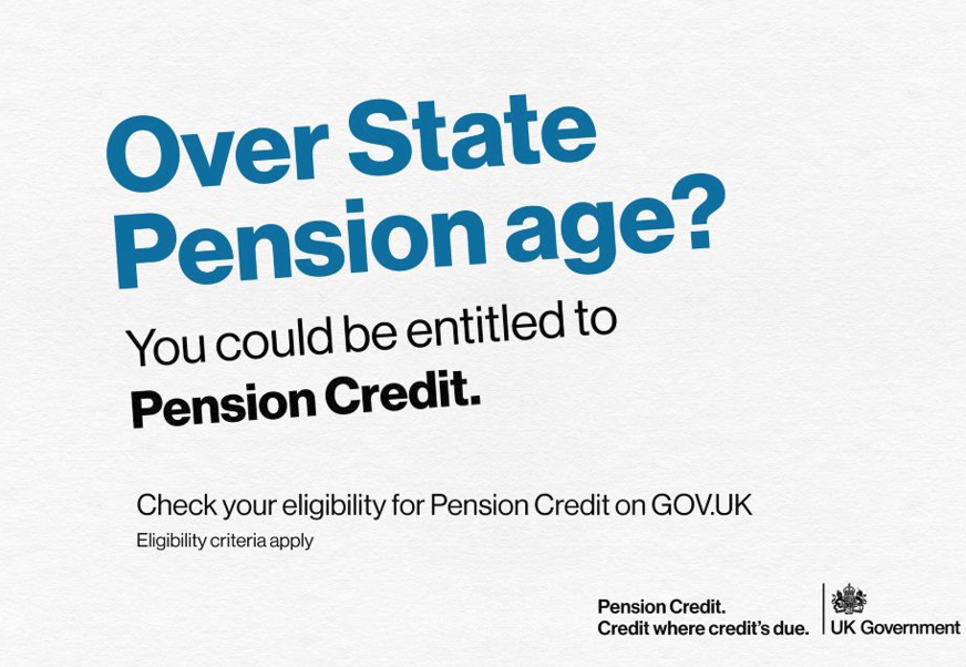 CHECK IF YOU’RE ELIGIBLE – PENSION CREDIT