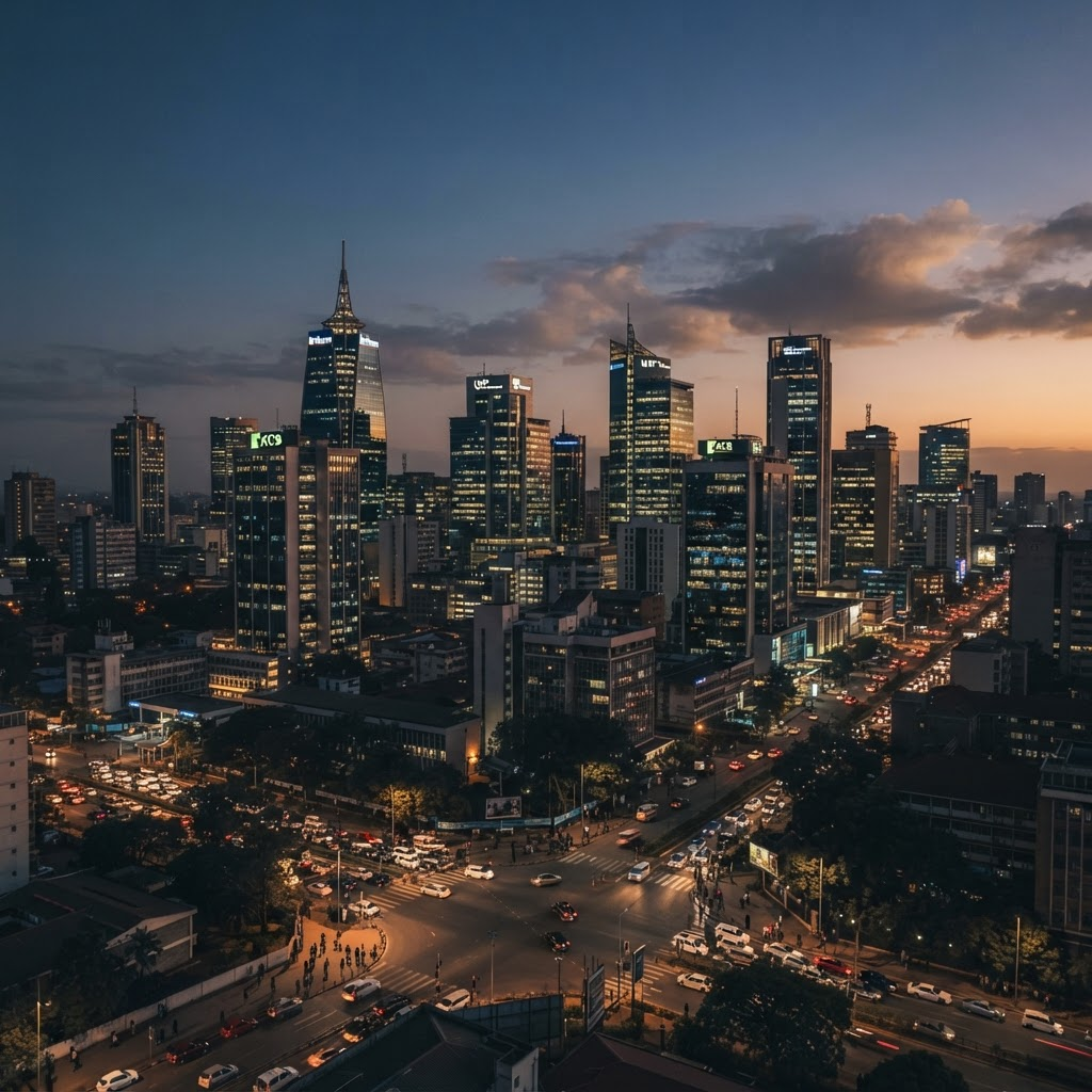 Illustration de la skyline de Nairobi